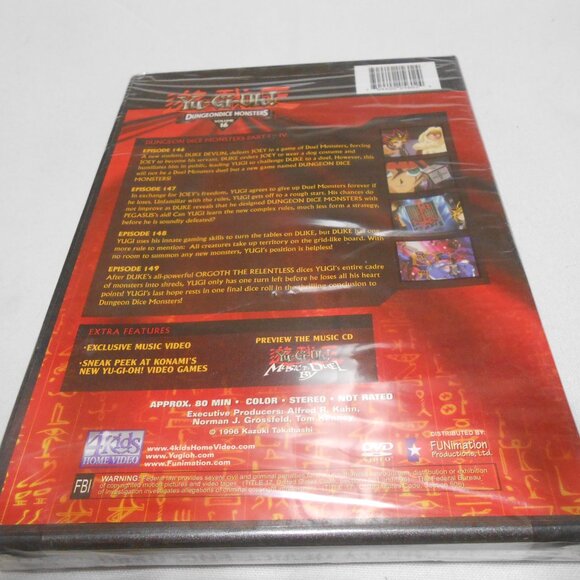 YU-GI-OH! DUNGEONDICE MONSTERS VOLUME 16 NEW SEALED DVD COLOR 👸👦🎁 - Picture 4 of 5